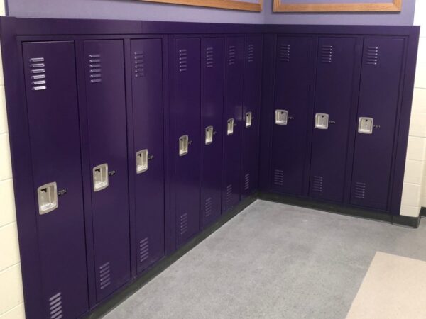 ADA compliant accessible locker - DeBourgh education