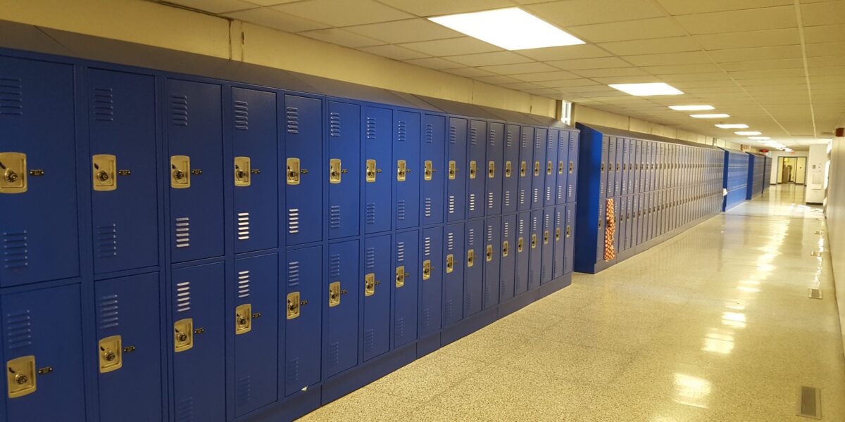 Recycled steel eco locker - DeBourgh Rebel