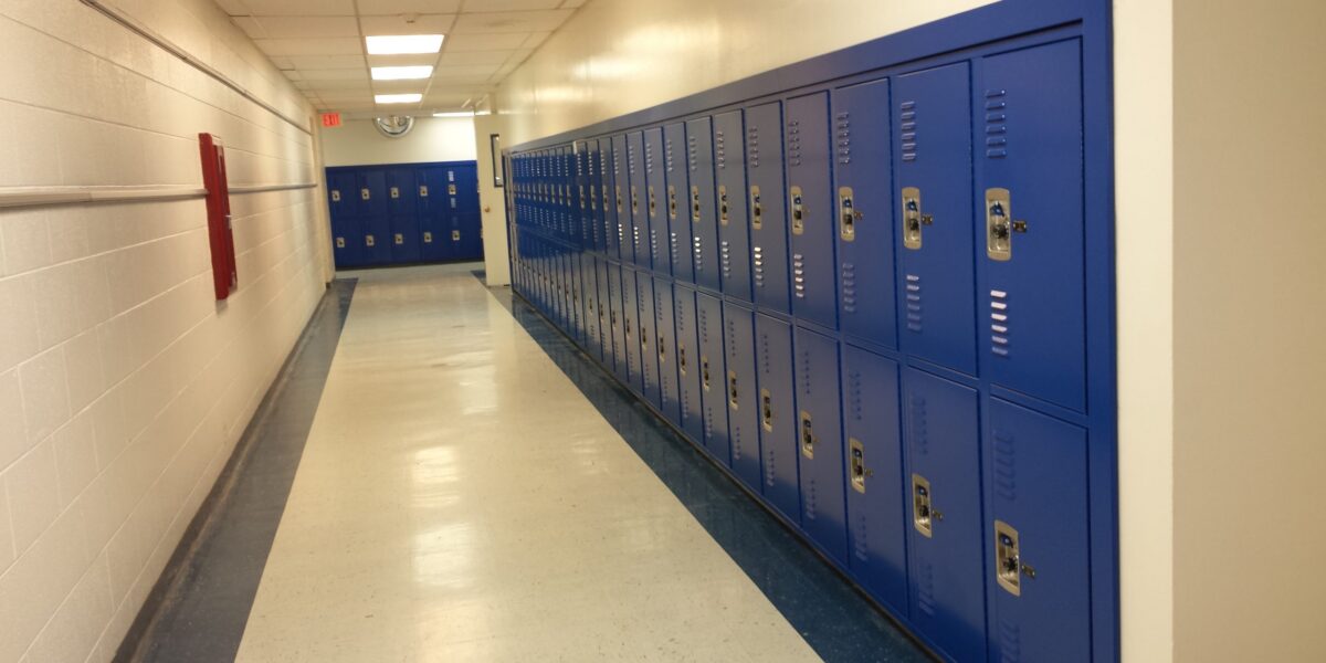 Executive wood laminate locker - DeBourgh Core custom