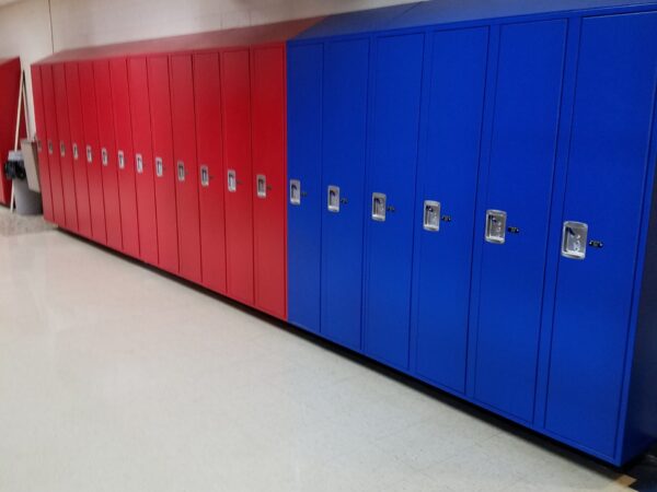 Double tier standard locker - DeBourgh education classic