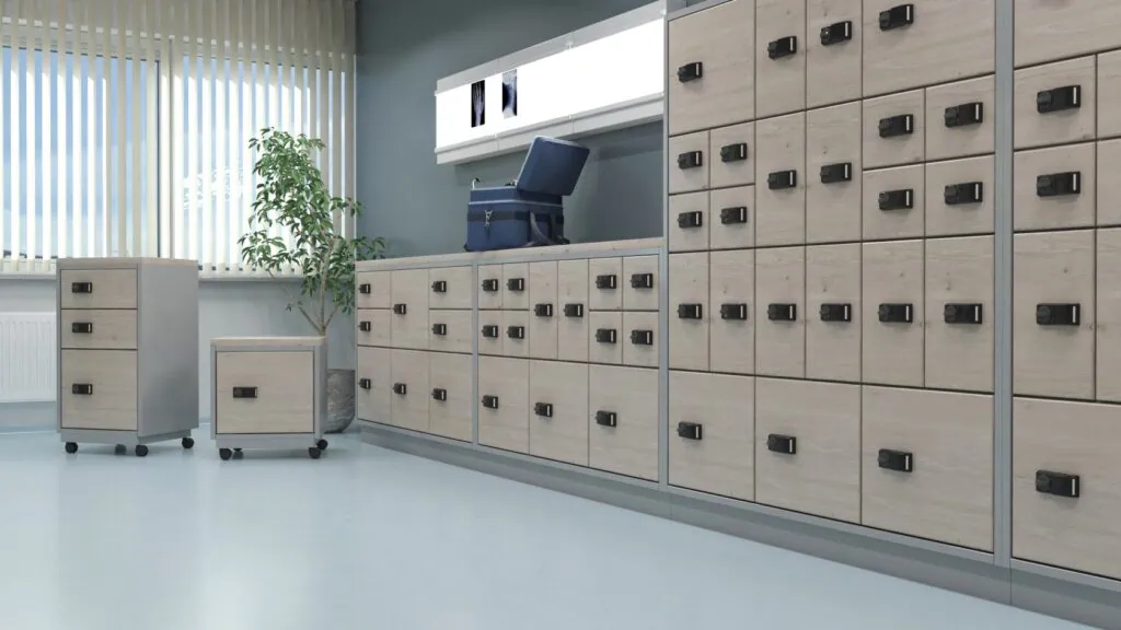 Phenolic Core Shower Locker