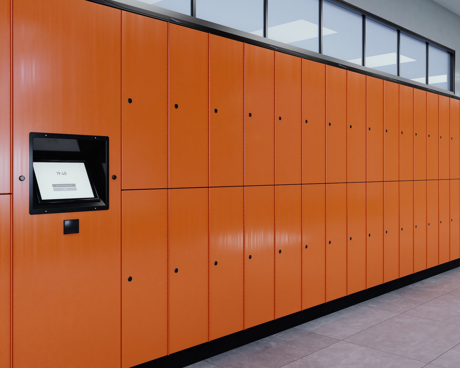 Electronic Smart Locker