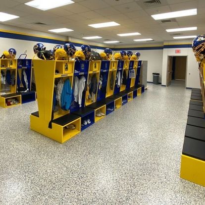 Bench-Integrated Locker