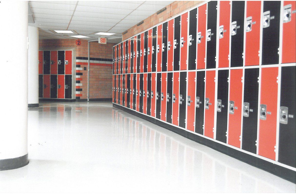 Phenolic Core Shower Locker