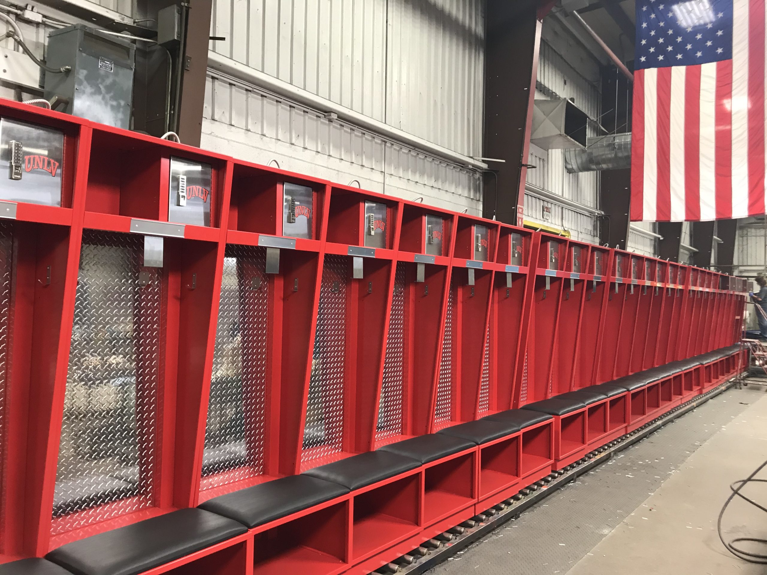 Ventilated Mesh Athletic Locker